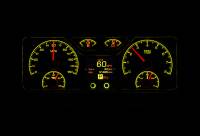 Dakota Digital HDX Gauge Series Black Alloy | 1940-47 Ford Truck/1940 Ford Car | Dakota Digital | 80008