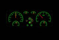 Dakota Digital HDX Gauge Series Silver Alloy | 1940-47 Ford Truck/1940 Ford Car | Dakota Digital | 80009