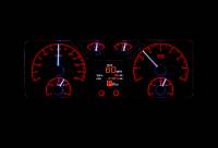 Dakota Digital HDX Gauge Series Silver Alloy | 1940-47 Ford Truck/1940 Ford Car | Dakota Digital | 80009