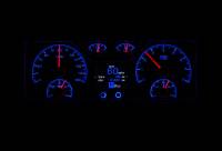 Dakota Digital HDX Gauge Series Silver Alloy | 1940-47 Ford Truck/1940 Ford Car | Dakota Digital | 80009