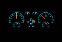 Dakota Digital HDX Gauge Series Silver Alloy | 1940-47 Ford Truck/1940 Ford Car | Dakota Digital | 80009