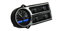 Dakota Digital VHX Gauge System Black Alloy Blue | 1948-50 Ford Truck | Dakota Digital | 80012