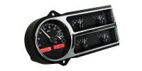 Dakota Digital VHX Gauge System Black Alloy Red