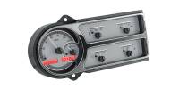 Dakota Digital VHX Gauge System Silver Alloy Red | 1948-50 Ford Truck | Dakota Digital | 80016