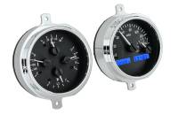 Dakota Digital VHX Gauge System Black Alloy Blue | 1951-52 Ford Truck | Dakota Digital | 80019