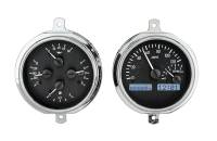 Dakota Digital VHX Gauge System Black Alloy White