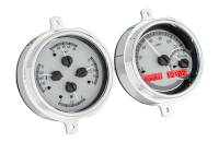 Dakota Digital VHX Gauge System Silver Alloy Red | 1951-52 Ford Truck | Dakota Digital | 80023