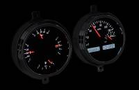 Dakota Digital VHX Gauge System Silver Alloy White | 1951-52 Ford Truck | Dakota Digital | 80024