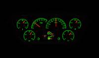Dakota Digital HDX Gauge Series Black Alloy | 1953-55 Ford Truck | Dakota Digital | 80033