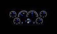 Dakota Digital HDX Gauge Series Black Alloy | 1953-55 Ford Truck | Dakota Digital | 80033