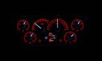 Dakota Digital HDX Gauge Series Silver Alloy | 1953-55 Ford Truck | Dakota Digital | 80034