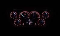 Dakota Digital HDX Gauge Series Silver Alloy | 1953-55 Ford Truck | Dakota Digital | 80034