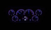 Dakota Digital HDX Gauge Series Silver Alloy | 1953-55 Ford Truck | Dakota Digital | 80034