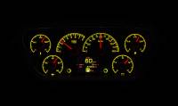 Dakota Digital HDX Gauge Series Silver Alloy | 1953-55 Ford Truck | Dakota Digital | 80034