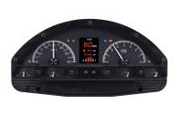 Dakota Digital HDX Gauge Series Black Alloy | 1956 Ford Truck | Dakota Digital | 80043