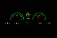 Dakota Digital HDX Gauge Series Silver Alloy | 1956 Ford Truck | Dakota Digital | 80044