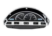 Dakota Digital VHX Gauge System Black Alloy White