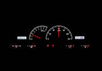 Dakota Digital VHX Gauge System Silver Alloy White | 1956 Ford Truck | Dakota Digital | 80042
