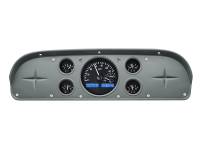 Dakota Digital VHX Gauge System Black Alloy Blue