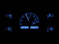 Dakota Digital VHX Gauge System Black Alloy Blue | 1957-60 Ford Truck | Dakota Digital | 80047