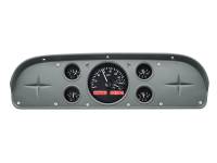 Dakota Digital VHX Gauge System Black Alloy Red