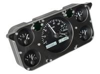 Dakota Digital VHX Gauge System Black Alloy Red | 1957-60 Ford Truck | Dakota Digital | 80049