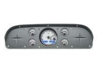 Dakota Digital VHX Gauge System Silver Alloy Blue