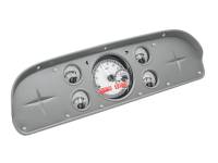 Dakota Digital VHX Gauge System Silver Alloy Red | 1957-60 Ford Truck | Dakota Digital | 80051