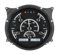Dakota Digital VHX Gauge System Black Alloy White | 1961-66 Ford Truck | Dakota Digital | 80056