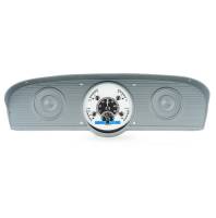 Dakota Digital VHX Gauge System Silver Alloy Blue