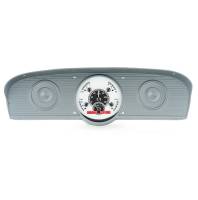 Dakota Digital VHX Gauge System Silver Alloy Red