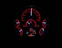 Dakota Digital HDX Gauge Series Silver Alloy | 1961-66 Ford Truck | Dakota Digital | 80061