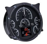Dakota Digital HDX Gauge Series Black Alloy | 1961-66 Ford Truck | Dakota Digital | 80060