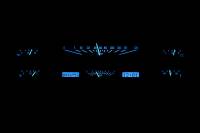 Dakota Digital VHX Gauge System Black Alloy Blue | 1965-66 Ford Custom Cab Truck | Dakota Digital | 80063