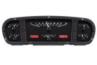 Dakota Digital VHX Gauge System Black Alloy Red