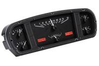 Dakota Digital VHX Gauge System Black Alloy Red | 1965-66 Ford Custom Cab Truck | Dakota Digital | 80064
