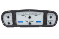 Dakota Digital VHX Gauge System Silver Alloy Blue | 1965-66 Ford Custom Cab Truck | Dakota Digital | 80066