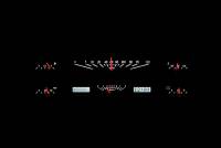 Dakota Digital VHX Gauge System Silver Alloy White | 1967-72 Ford Truck | Dakota Digital | 80076