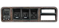 Dakota Digital VHX Gauge System Black Alloy White