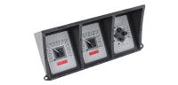 Dakota Digital VHX Gauge System Silver Alloy Red