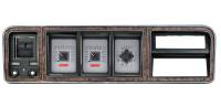 Dakota Digital VHX Gauge System Silver Alloy Red | 1973-79 Ford Truck | Dakota Digital | 80085