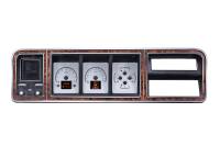 Dakota Digital HDX Gauge System Silver Alloy