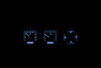 Dakota Digital VHX Gauge System Black Alloy Blue | 1980-86 Ford Truck | Dakota Digital | 80090
