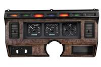 Dakota Digital VHX Gauge System Black Alloy White