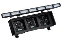 Dakota Digital VHX Gauge System Black Alloy White | 1980-86 Ford Truck | Dakota Digital | 80092