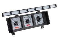 Dakota Digital VHX Gauge System Silver Alloy Red | 1980-86 Ford Truck | Dakota Digital | 80094