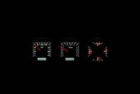 Dakota Digital VHX Gauge System Silver Alloy White | 1980-86 Ford Truck | Dakota Digital | 80095