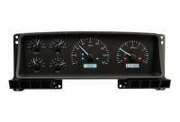 Dakota Digital VHX Gauge System Black Alloy White