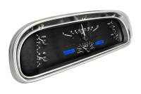 Dakota Digital VHX Gauge System Black Alloy Blue | 1960-63 Ford Falcon | Dakota Digital | 80106