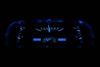 Dakota Digital VHX Gauge System Black Alloy Blue | 1960-63 Ford Falcon | Dakota Digital | 80106